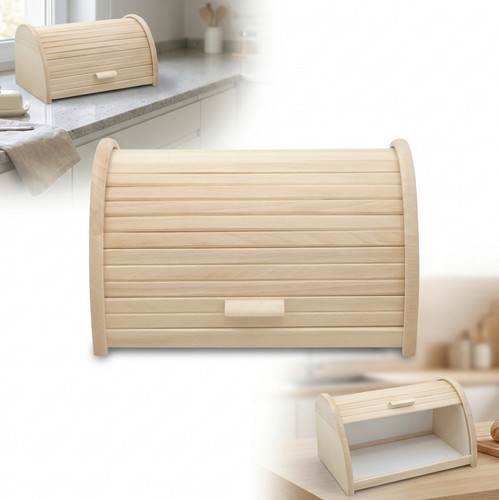 Boîte pain bois - À,