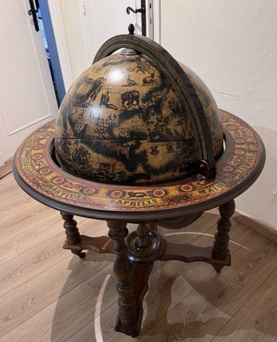 Bar globe terrestre vintage - bar, vintage/