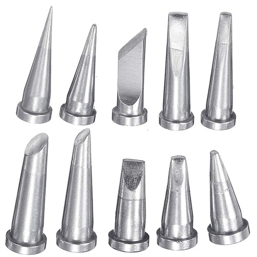 Lot pointes fer - 10, de
