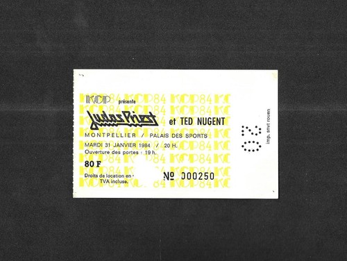 Rare ticket billet concert - rare,