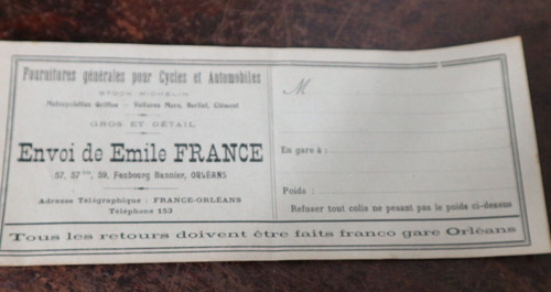 Ancienne etiquette coller - ancienne,