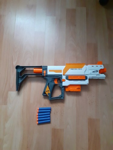 Nerf recon avec 6 balles - recon,