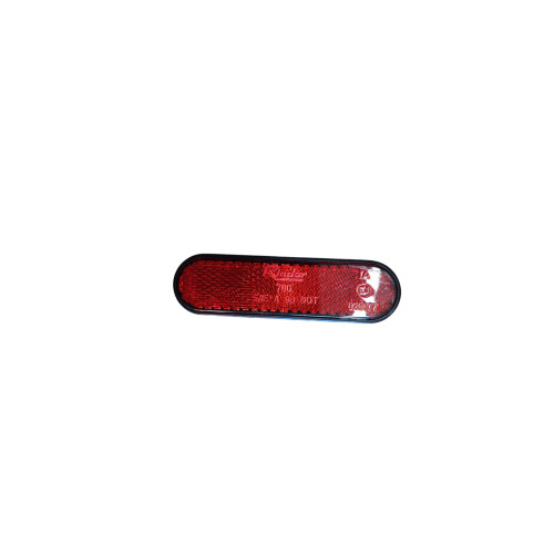 Réflecteur ovale rouge