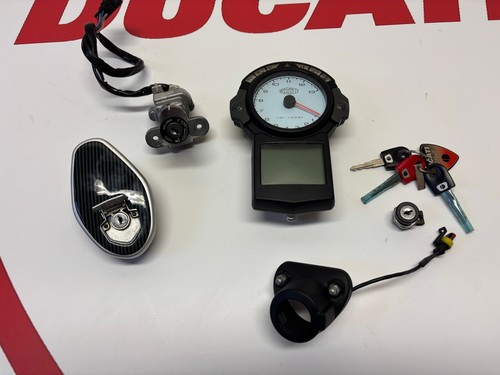 Ducati lock set speedo dash - lock,