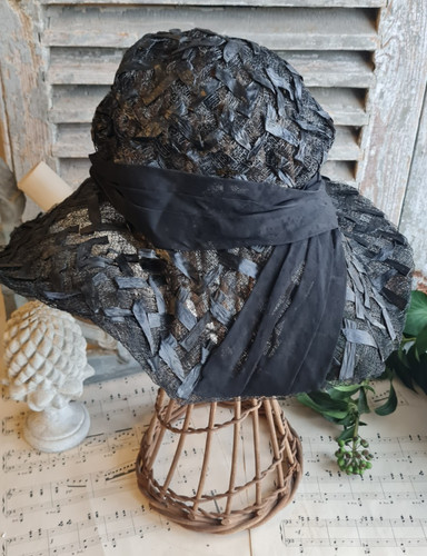 Ancien chapeau capeline rodier - ancien,