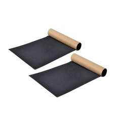  2 pcs Planche À Roulettes Papier De Verre Skate Scooter Autocollants Anti-slip