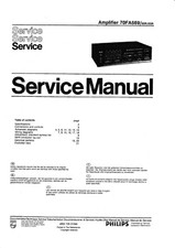 Service Manuel D'Instructions