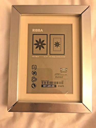 Cadre ikea argent - ikea, ribba