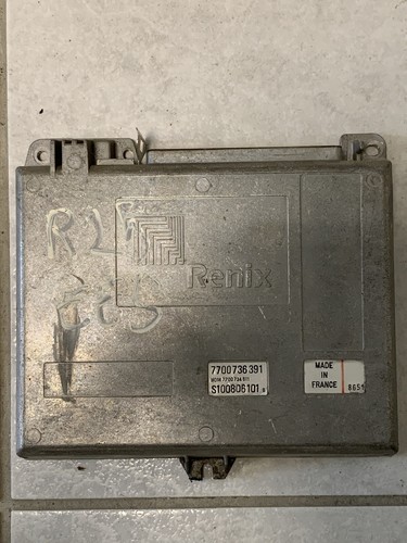 Calculateur renault 7700736391 - calculateur,