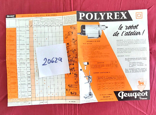 20629 peugeot polyrex - n°, /