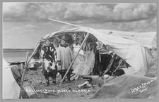 Photo:Nome Alaska Eskimo Camp