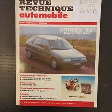 Revue Technique Citroen ZX 1.9 D 1.9 TD reflex avantage aura rta Zx Diesel 