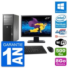 PC Tour HP Z210 Ecran 27"