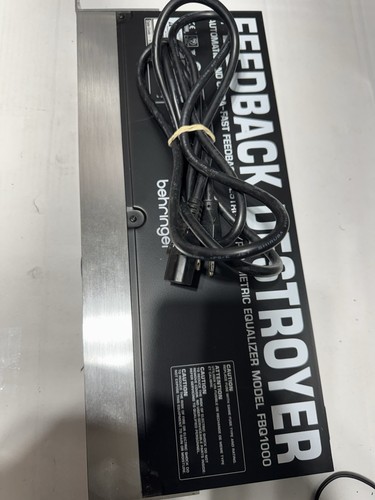 Behringer fbq1000 - behringer,