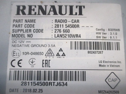 Autoradio recepteur renault - autoradio,