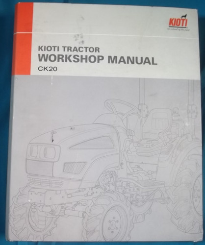 Manuel atelier pour tracteur - manuel,