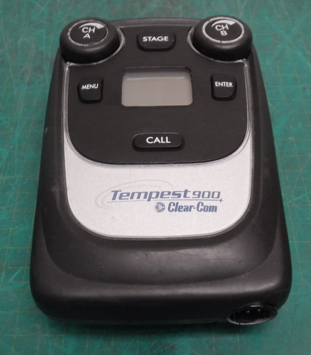 Tempest 900 clear com - tempest, clear-com