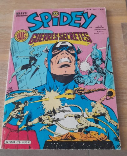 Spidey janvier 1986 - spidey,