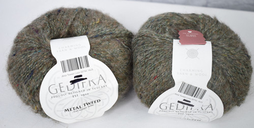 Gedifra metal tweed - metal, yarns/