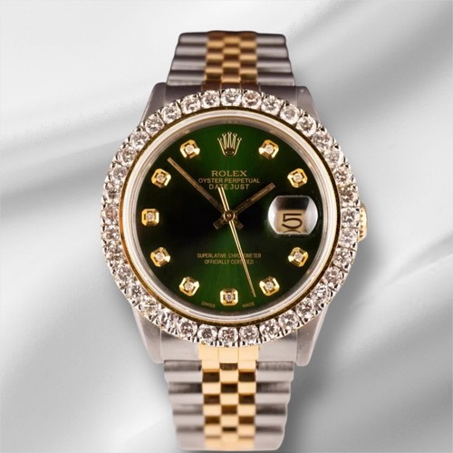 Rolex datejust 36mm acier - 36mm, yg/acier