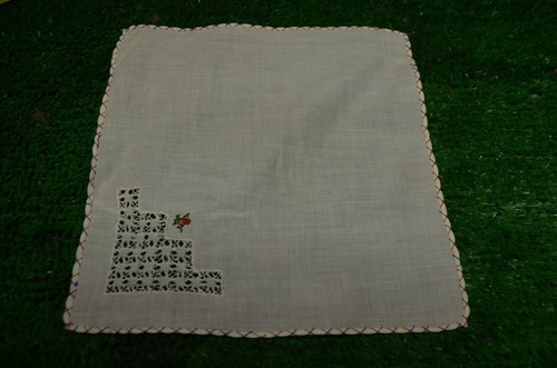 Ancien napperon brode - napperon,