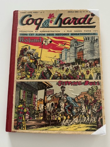 Coq hardi reliure - hardi,