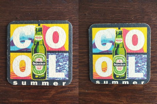 Rare sous bock - bière, heineken