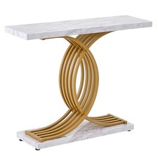 Table console étroite pour