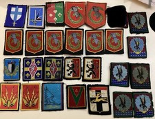 Lot Ecusson Collection Divers Train Legion Opex. Insigne Patch Para