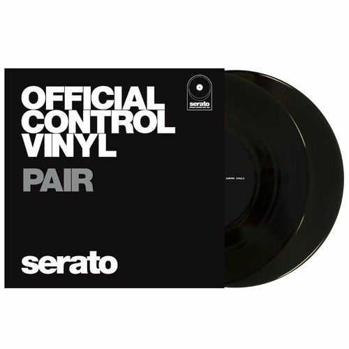 Black serato control vinyl - serato, 7"