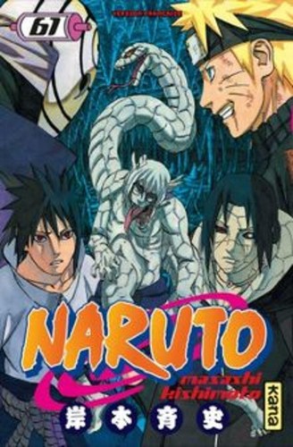 Livre naruto tome 61 - -,