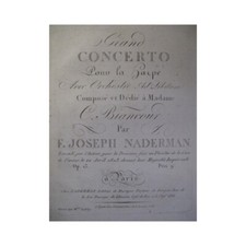 NADERMAN Joseph Grand Concerto Violon Alto Basse 1803