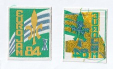 INSIGNE SCOUTS & GUIDES D'EUROPE "EUROJAM 1984" (Neuf - Jamais porté)