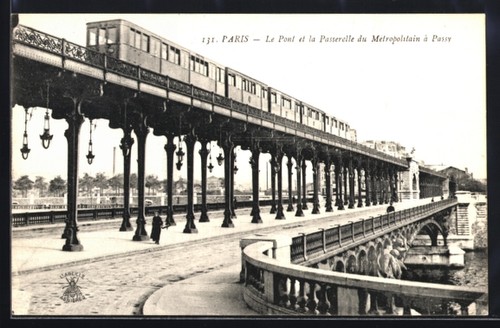 Cpa paris pont et - paris,,