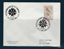 FRd enveloppe sport  ski rassemblement des moniteurs ESF 63 Le Mont Dore  1970