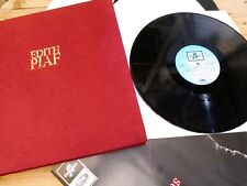 EDITH PIAF COFFRET BREL 10 LP 33T VINYLE EX COVER EX ORIGINAL 1974 NEAR MINT