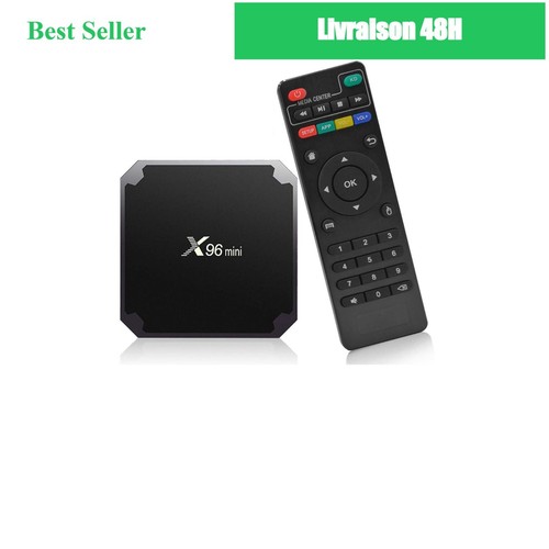 Box android x96 - 4k, mini
