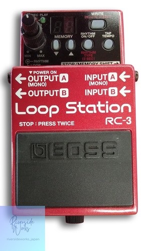 Pédale effets boss 3 - boss, rc-3