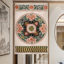 Style chinois porte rideau - style,