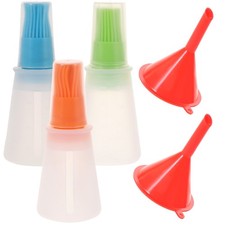  Bouteille d'huile créative en Silicone pour barbecue en plein air (couleurs