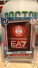 2024-25 Panini Donruss Euroleague Team Logos EA7 Emporio Armani Milan Laser /149