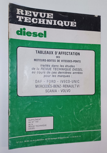 Revue technique diesel