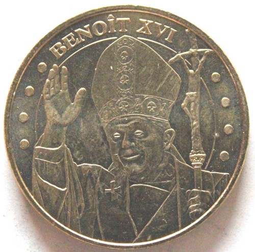 Monnaie paris benoit - benoit, xvi