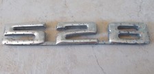 Vintage BMW 528 monogram emblem badge sign car old automobile antique