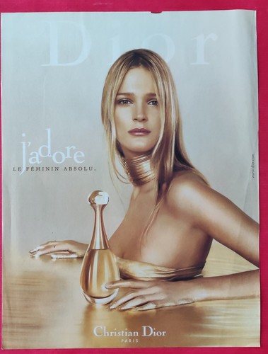 Pub presse parfum - pub, j'adore