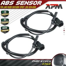 2X Capteur ABS Arrière Pour