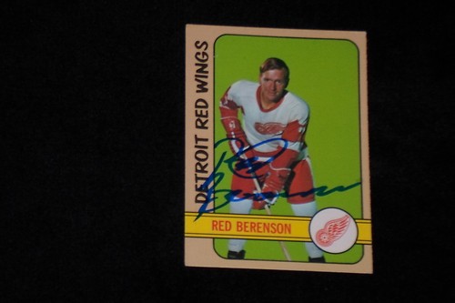 Red berenson 1972 topps - berenson, 1972-73