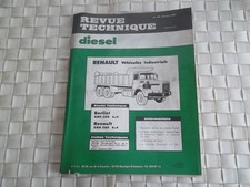 REVUE TECHNIQUE CAMION BERLIET GBH 280 6X4 VEHICULES INDUSTRIELS