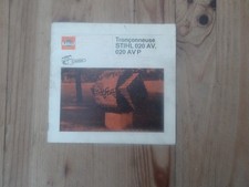 STIHL manuel de la tronçonneuse 020av et 020avp