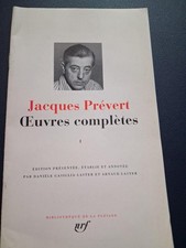 Prévert - La Pléiade 1992 -